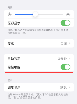 独山子苹果授权维修站分享iPhone轻点无法唤醒怎么办