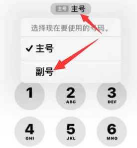 独山子苹果14维修店分享iPhone 14 Pro Max使用副卡打电话的方法 